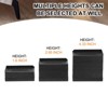 Unique Bargains L-Edge Heavy Duty Adjustable Sofa Rectangle Furniture Risers 4 Pcs - 3 of 3