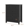 Dresser for Bedroom, 5 Drawer Dresser with Metal Handle, Wood Dresser Organizer with Deep Space - 2 of 4