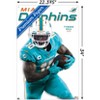 Trends International NFL Miami Dolphins - Tyreek Hill Feature Series 23 Unframed Wall Poster Prints - 3 of 4
