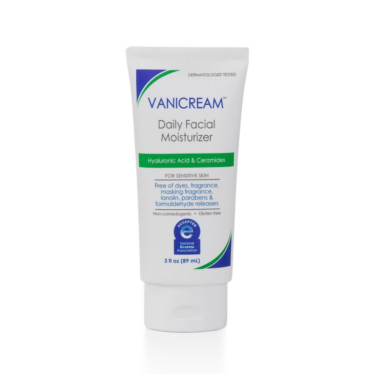 Vanicream Daily Facial Moisturizer with Hyaluronic Acid &#38; Ceramides for Sensitive Skin - Unscented - 3 fl oz, 2 of 9