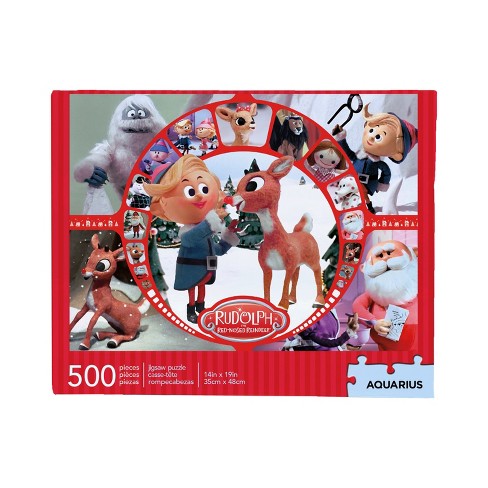 Aquarius 1000pcs Rudolph The Red Nosed Reindeer Slim Jigsaw Puzzle for sale online 