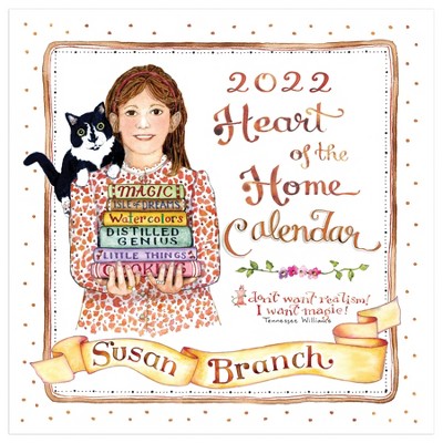 2022 Wall Calendar Susan Branch (Heart of the Home) - The Time Factory