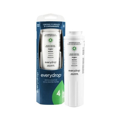 everydrop by whirlpool ice and water refrigerator filter 4, single-pack