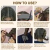 YEVYO Satin heatless hair curler, Lazy Natural Soft Wave DIY heatless curls for Sleep in Overnight, for All Hair Types - 4 of 4