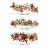 Unique Bargains Women's Rhinestones Hair Clips Accessories Hair Barrettes 3 Pcs - 4 of 4