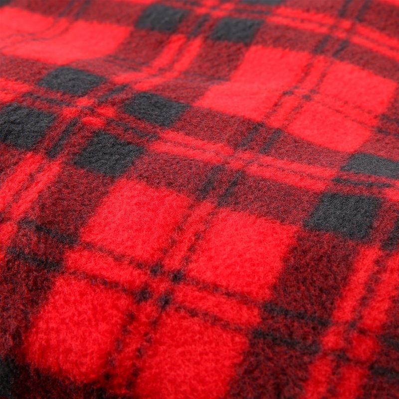 Heated Car Blanket - 12-Volt Electric Blanket for Car, Truck, SUV, or RV - Portable Heated Throw - Camping Essentials by Stalwart (Red Plaid), 2 of 7