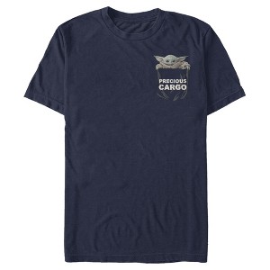 Men's Star Wars The Mandalorian The Child Precious Cargo Pocket T-Shirt - 1 of 4