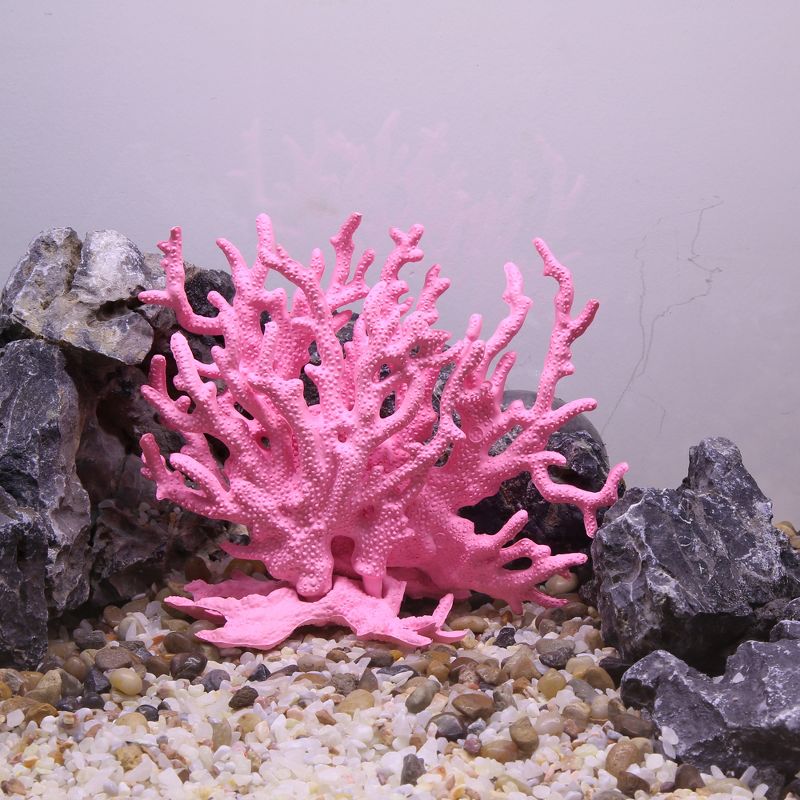 Unique Bargains Coral Reef Decor Mini Faux Coral Decor for Aquarium Decorations 6.3"x5.31", 5 of 7