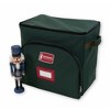 Northlight 21" Green Collectibles Christmas Storage Box for Nutcrackers - 4 of 4