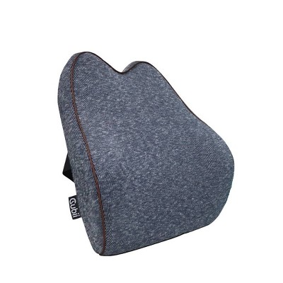 Seat Cushion & Lumbar Support, Memory Foam, Black, 2 Pack