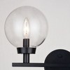 Vaxcel Lander 2 - Light Vanity in  Matte Black - 3 of 4