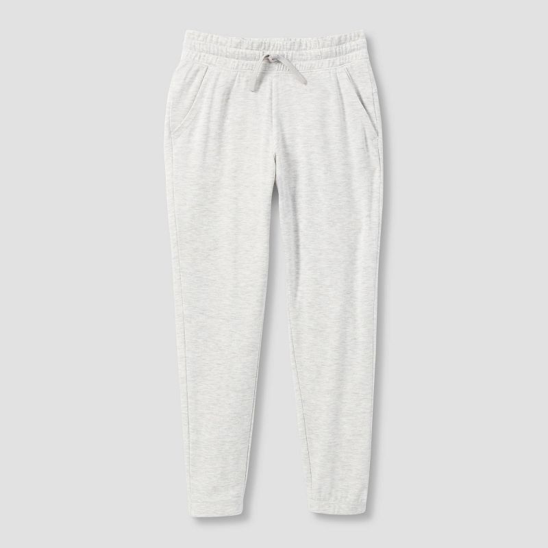Girls' Cozy Soft Fleece Joggers - All In Motion™, 1 of 4