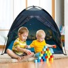 Etokfoks Kids Play Tent Space World Dome Tent 47 x 47 x 43 Inch Indoor Outdoor Pop Up Playhouse for Boys Girls 1 Piece - 3 of 4