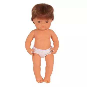 Educational Anatomically 15" Baby Doll, Down Syndrome Brown Hair Target