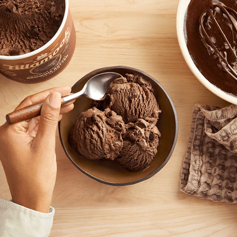Tillamook Brownie Batter Frozen Ice Cream - 48oz, 3 of 6