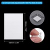 Unique Bargains 3D Dual-Adhesive Craft DIY Foam Dot Square Stickers White - 2 of 4