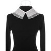 Elerevyo Women Rhinestone Detachable Fake Peter Pan Collar Little Shawl 1 Pc - 3 of 4