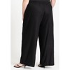 ELOQUII Women's Plus Size Easy Wide Leg Linen Pant - 4 of 4