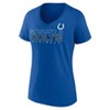 NFL Indianapolis Colts Women's Short Sleeve Core V-Neck T-Shirt - image 2 of 3