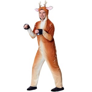 HalloweenCostumes.com Men's Realistic Deer Costume - 1 of 4