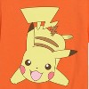 Boys' - Pokémon - Pikachu Red Cheeks Short Sleeve Graphic T-Shirt - 2 of 4