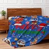 Lomsoe Cute Christmas Blankets and Throws for Adults/Women/Boys/Kids, Holiday Flannel Throw Blanket for Couch/Sofa, Holiday Decor. - 3 of 4
