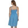 HAPPY BAY Women's House Daily Routine Evening Wear Vacation Holiday Ruffle Tube Top Short Ruched Evening Dress Dresses for Women L-XL Blue Stripe - 2 of 4