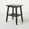 Wood & Cane Bathroom Stool - Hearth & Hand™ with Magnolia - 2 of 4
