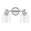 Craftmade Lighting Henning 2 - Light Vanity in  Polished Nickel - 4 of 4