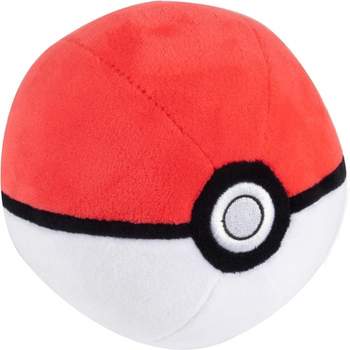 Pokémon 5" Pokeball Plush - Officially Licensed - Generation One Poke Ball - Quality Soft Stuffed Toy with Weighted Bottom