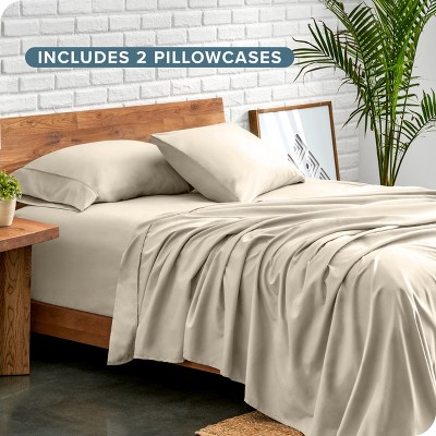 Twin Sand Deep Pocket Microfiber Sheet Set for Kids