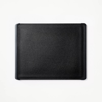 2pc Nonslip Recycled Poly Cutting Board Set Black - Figmint™