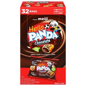 Hello Panda Cookies Chocolate - 24oz/32pk : Target
