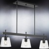 Urban Ambiance Luxury Traditional Chandelier 11.875''H x 40''W,  Midnight Black Finish,  Atlanta Collection, UHP4382 - 4 of 4