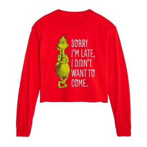 - Dr. Seuss -  Cropped Long Sleeve T-Shirt - 1 of 2