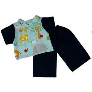 Doll Clothes Superstore Black Scrubs For Boy Or Girl 15 Inch Baby Dolls - 1 of 4