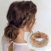 Unique Bargains Women's Fashion Elegant Plush Hair Ropes 5 Pcs - 2 of 3