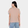 Women's Short Sleeve Celestial Easy Graphic T-Shirt - Taupe - 3 of 3