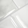 Smart Tiles 11.56'' X 8.38'' Self Adhesive 3D Peel and Stick Backsplash Tiles Off White: Vinyl Wall Pop Stick-On Tile - 2 of 4