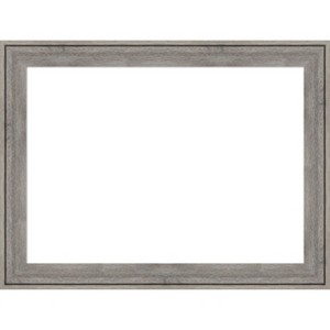 Amanti Art Regis Barnwood Grey Framed Dry Erase Magnetic Board - 1 of 4
