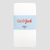 Girls' Cotton Tights - Cat & Jack™ White - 2 of 2