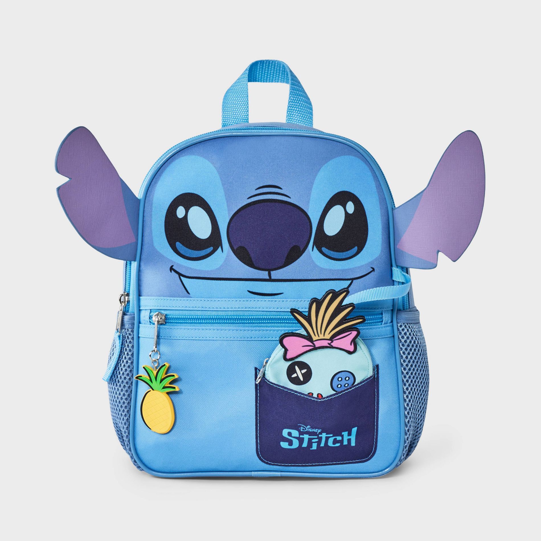 Girls' Lilo & Stitch 11" Mini Backpack - Blue