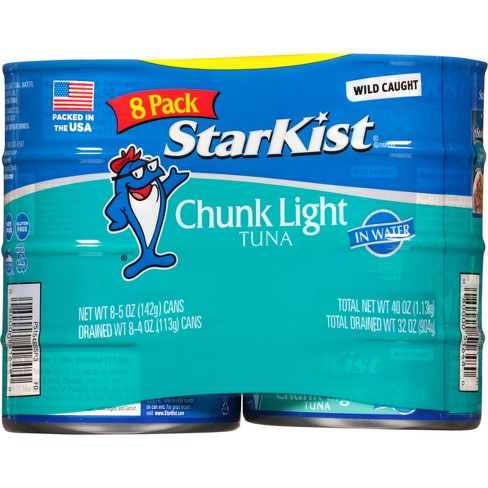 Starkist Chunk Light Tuna Water Can - 40oz / 8pk : Target