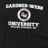 Gardner-Webb University Official Gardner-Webb Circle Logo Adult T Shirt, Black - image 2 of 4