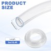 Unique Bargains Clear Hose, Lightweight Plastic Tube - 2 of 4