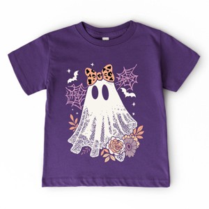Coquette Ghost Roses - Youth Short Sleeve Graphic T-Shirt and Toddler Short Sleeve Graphic T-Shirt - 1 of 4