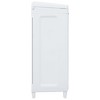 VidaXL Garden Dustbin with 3 Bags Dark Gray 25.6"x15"x40.2" - 3 of 4