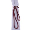 Unique Bargains Bead Curtain Tie Polyester Planted Pearl 2 Pcs - 4 of 4