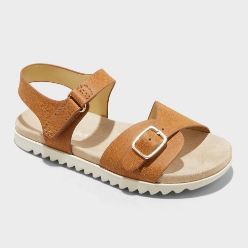 Velcro strap best sale footbed sandals