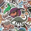 Wrapables Waterproof Vinyl Stickers for Water Bottles, Laptop, Phones, Skateboards, Decals for Teens, 80pcs, Dinosaurs - 4 of 4
